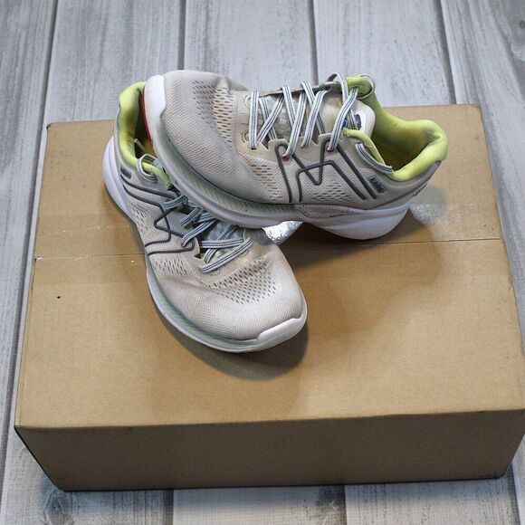 Karhu Shoes - Karhu Women's Fusion Ortix 2021 Athletic Running Shoes Size 7.5 White/Yellow